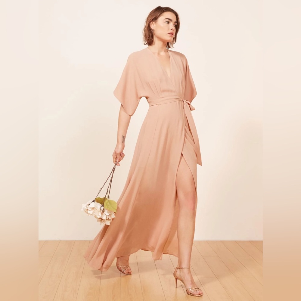 Reformation bridesmaids dress in small